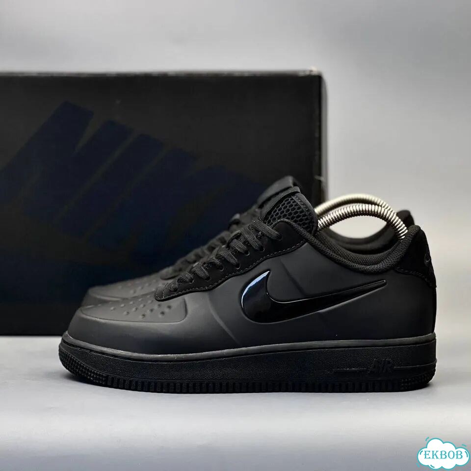 Nike Air Force 1 Foamposite Black фото 4