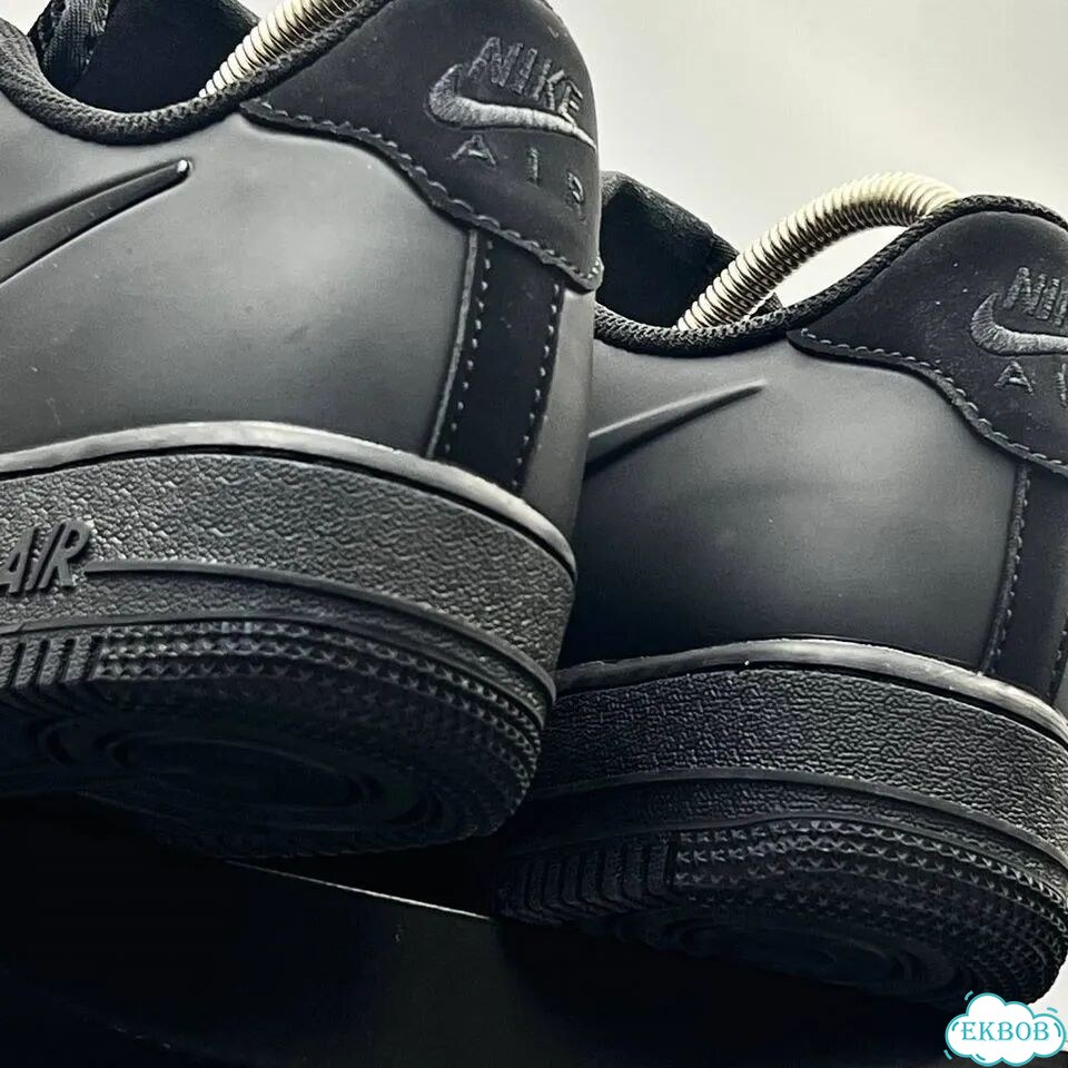 Nike Air Force 1 Foamposite Black фото 8