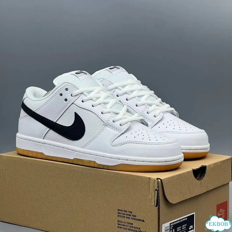 Nike Dunk SB Low Pro QS Black White фото 3