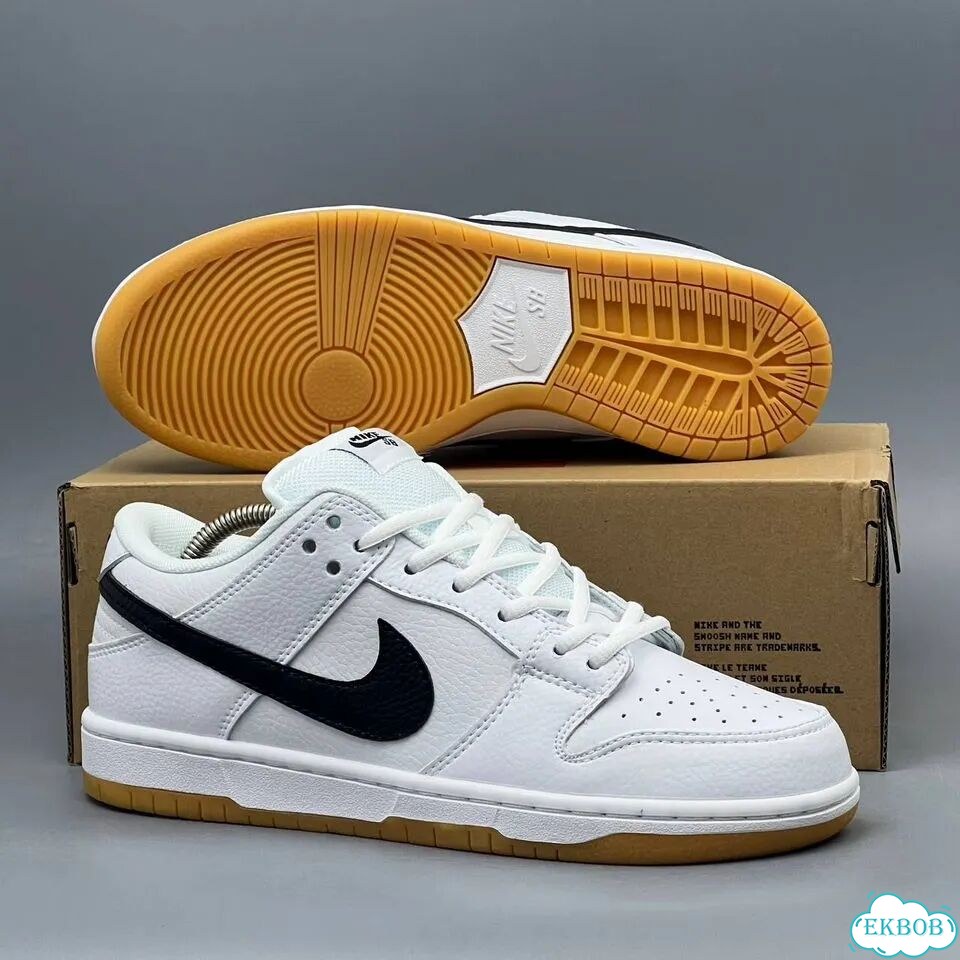 Nike Dunk SB Low Pro QS Black White фото 5