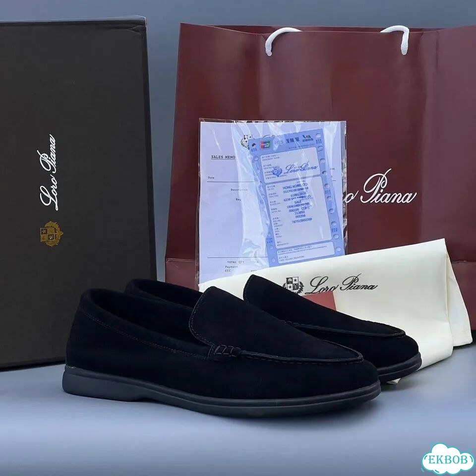 Loro Piana Loafers Black фото 2