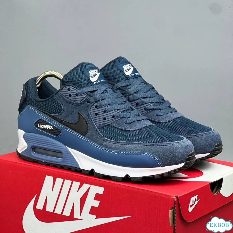 Nike Air Max 90 Blue White фото 1