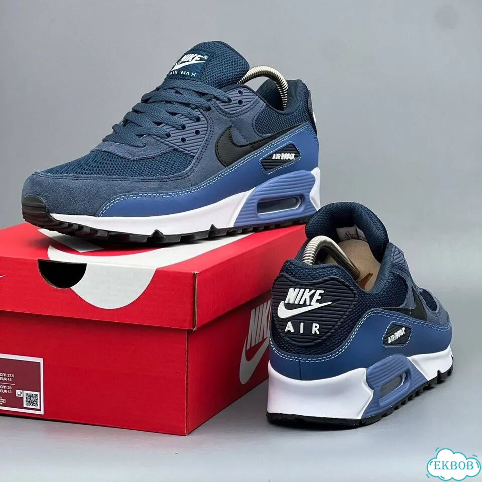 Nike Air Max 90 Blue White фото 5