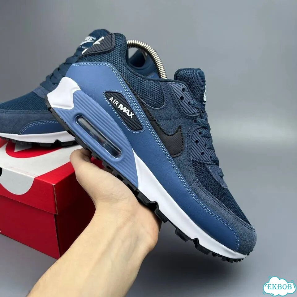 Nike Air Max 90 Blue White фото 8