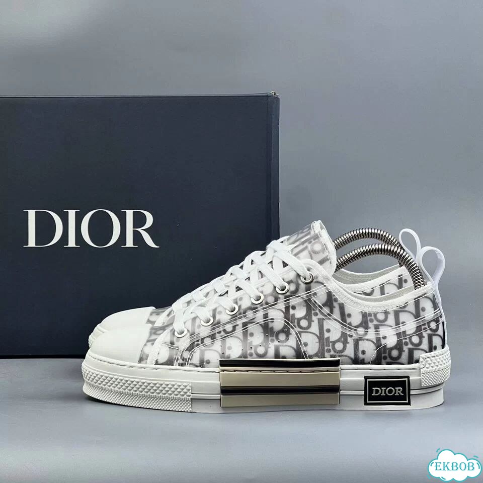 Dior Dior Oblique B23 Low White Grey фото 1