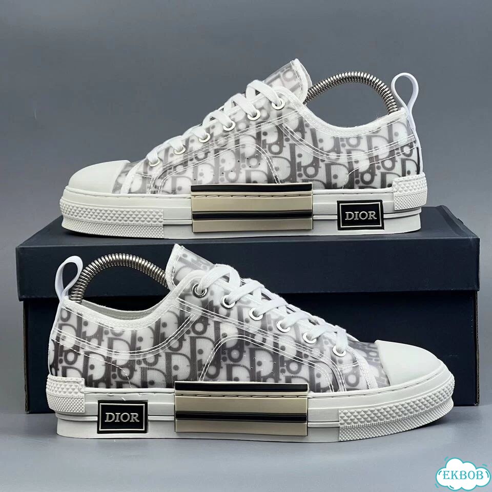 Dior Dior Oblique B23 Low White Grey фото 7