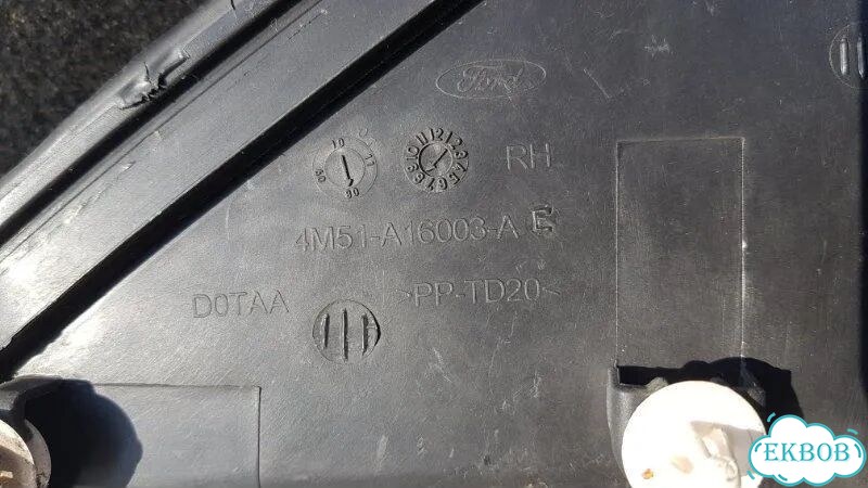 Накладка зеркала правая Ford Focus 2 1.8 qqdb 2008 фото 4