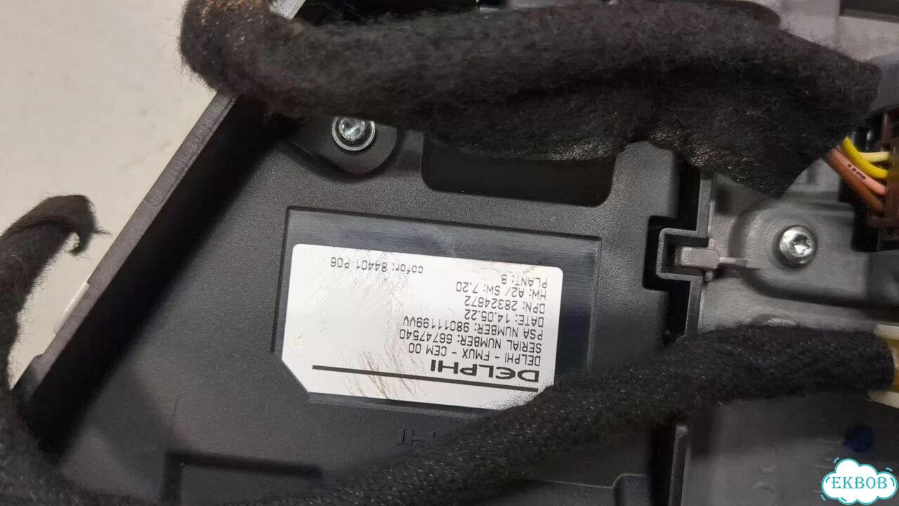 Дисплей мультимедиа Citroen C4 Picasso фото 7