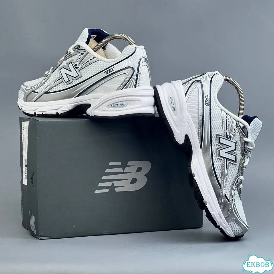 New Balance 740 White Silver фото 8
