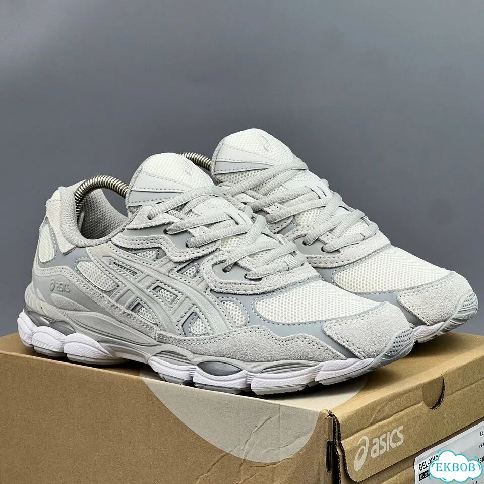 Asics Gel NYC Grey White фото 2