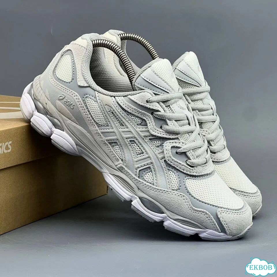 Asics Gel NYC Grey White фото 4
