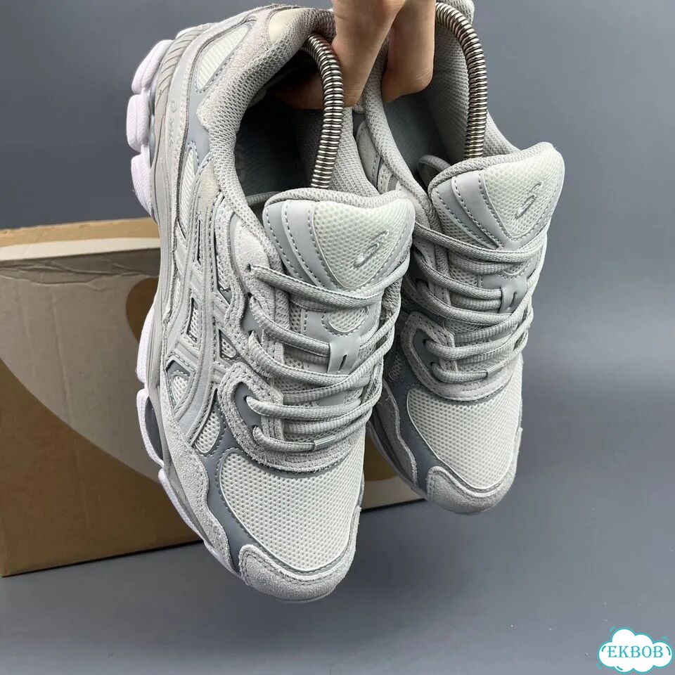Asics Gel NYC Grey White фото 5