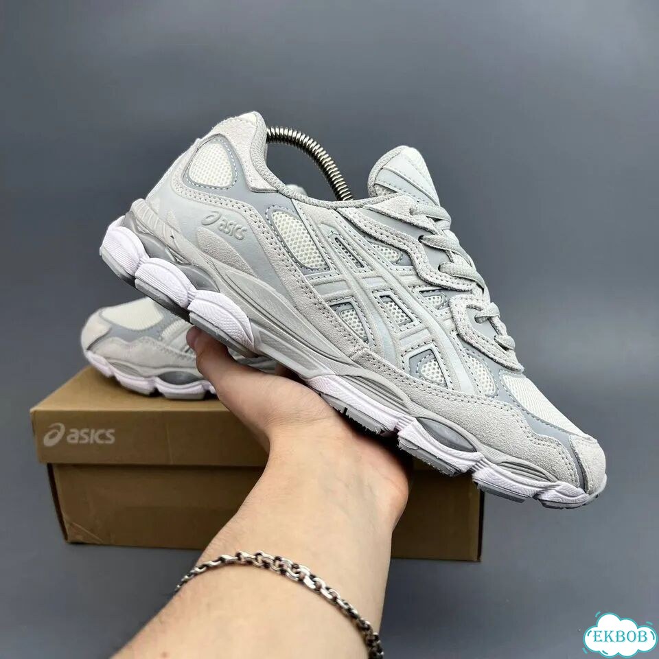 Asics Gel NYC Grey White фото 6