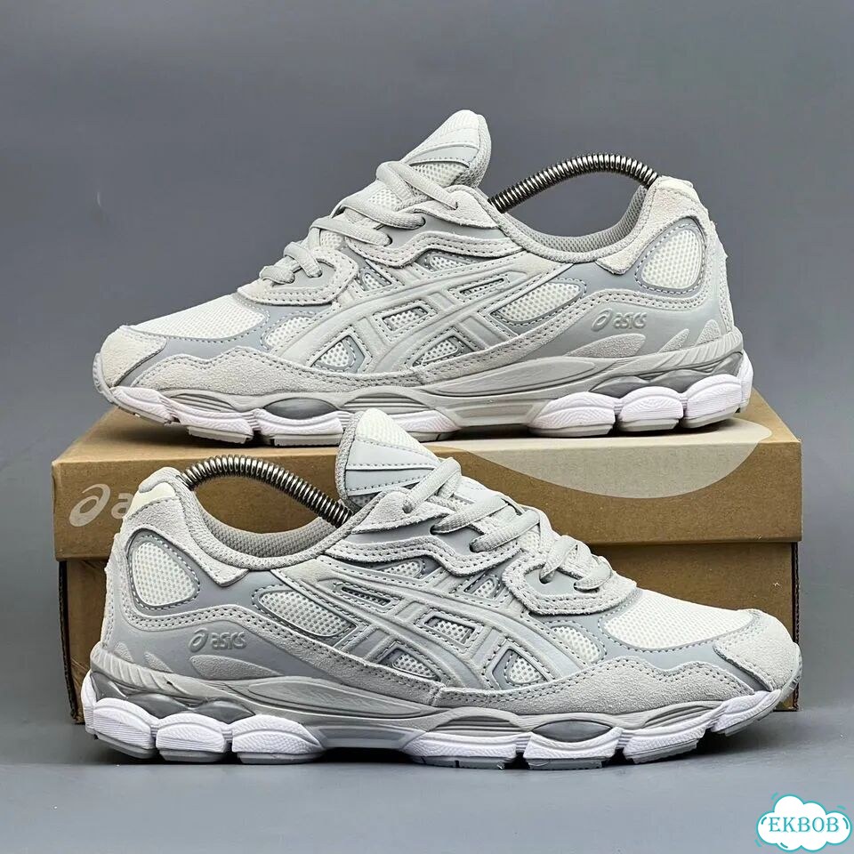 Asics Gel NYC Grey White фото 7