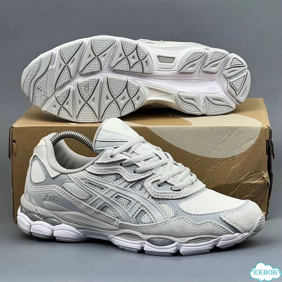 Asics Gel NYC Grey White фото 8