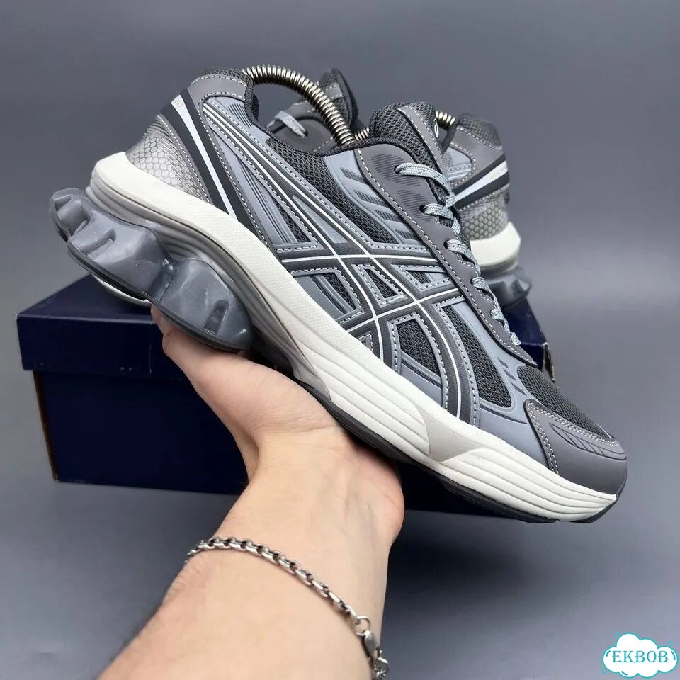 Asics Gel Kinetic Fluent Grey White фото 1
