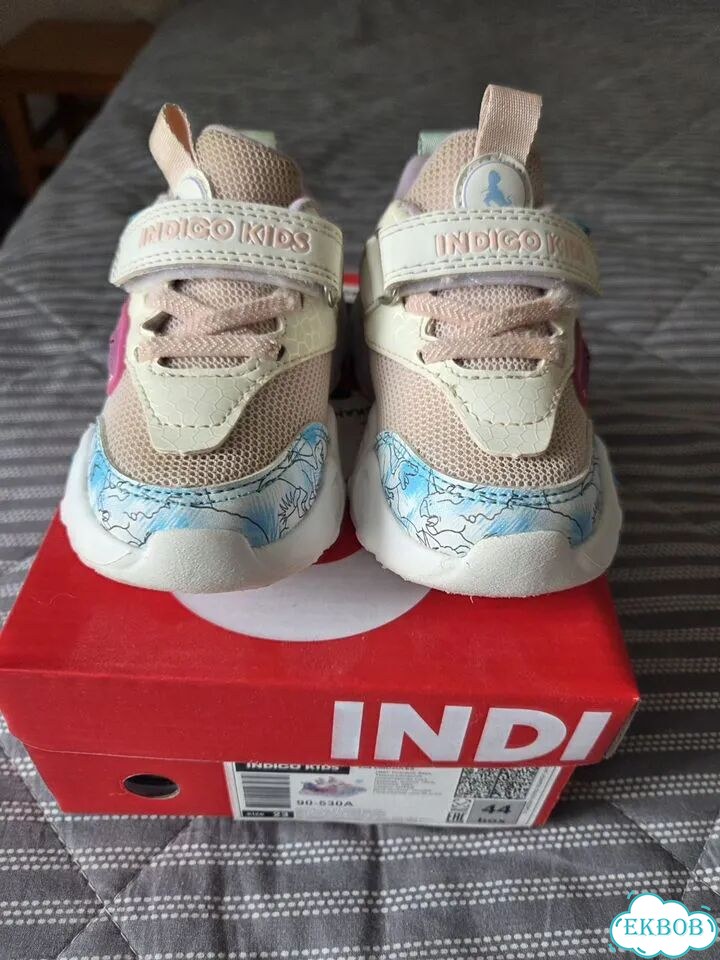 Кроссовки indigo kids 23 на девочку фото 3