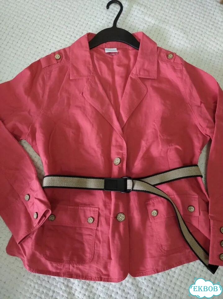 Жакет льняной женский фото 1