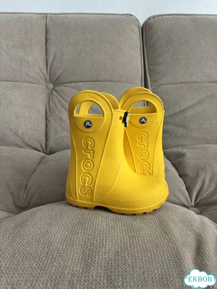 Резиновые сапоги crocs фото 1