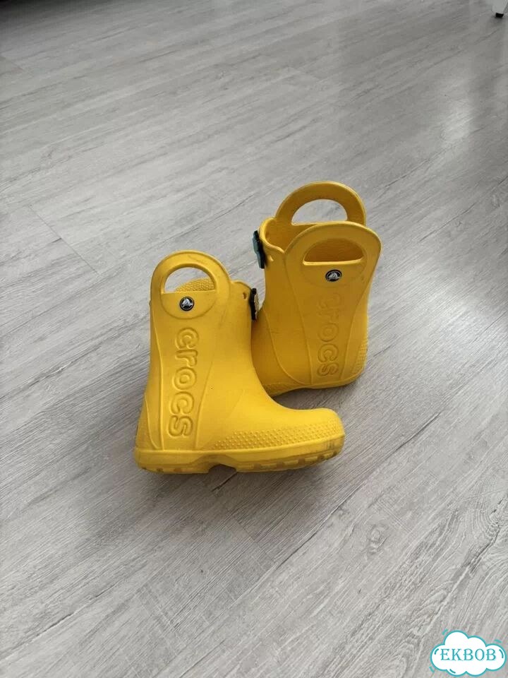 Резиновые сапоги crocs фото 2