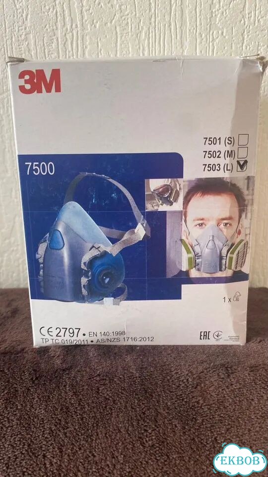 Полумаска 3м 7500 фото 1