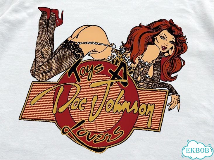 Лонгслив мужской белый Gallery Dept DOC johnson: toys 4 love streetwear vintage AC0139 фото 5