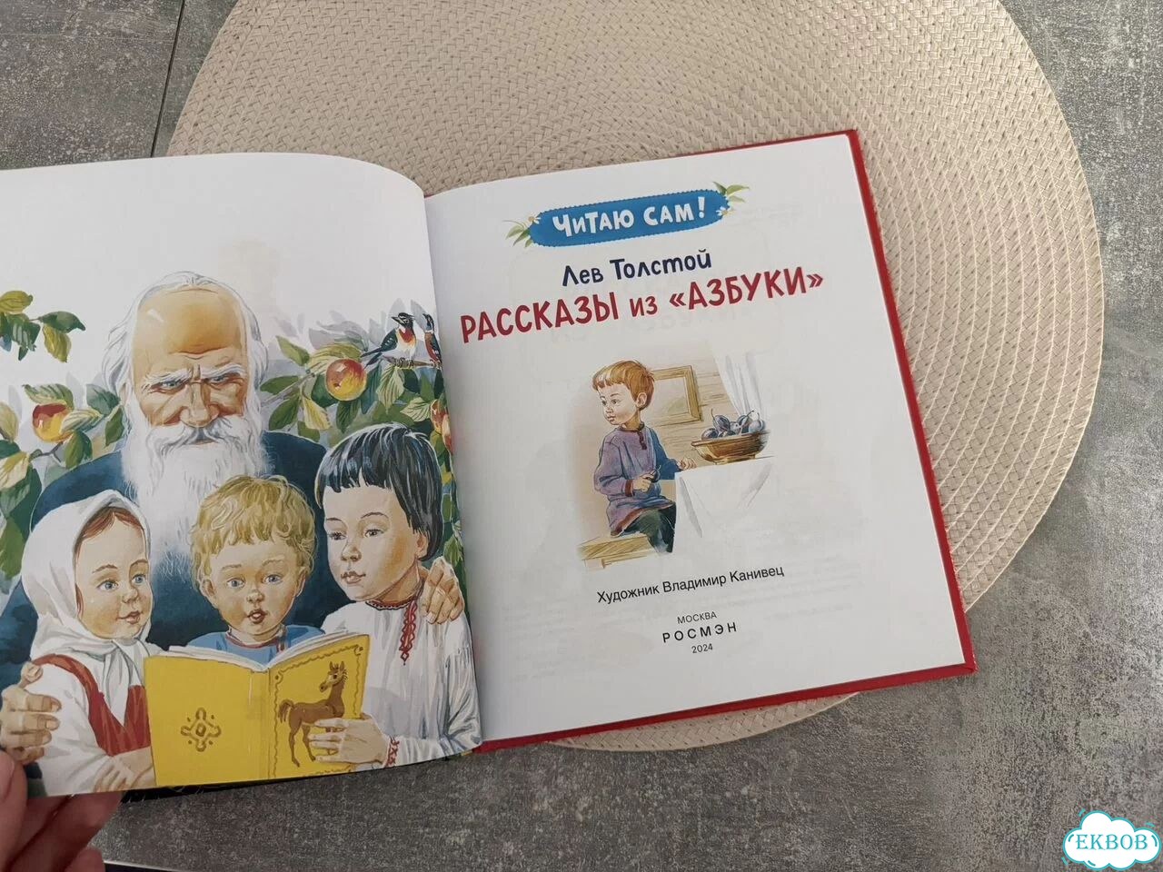 Книга рассказы из азбуки Лев Толстой фото 2