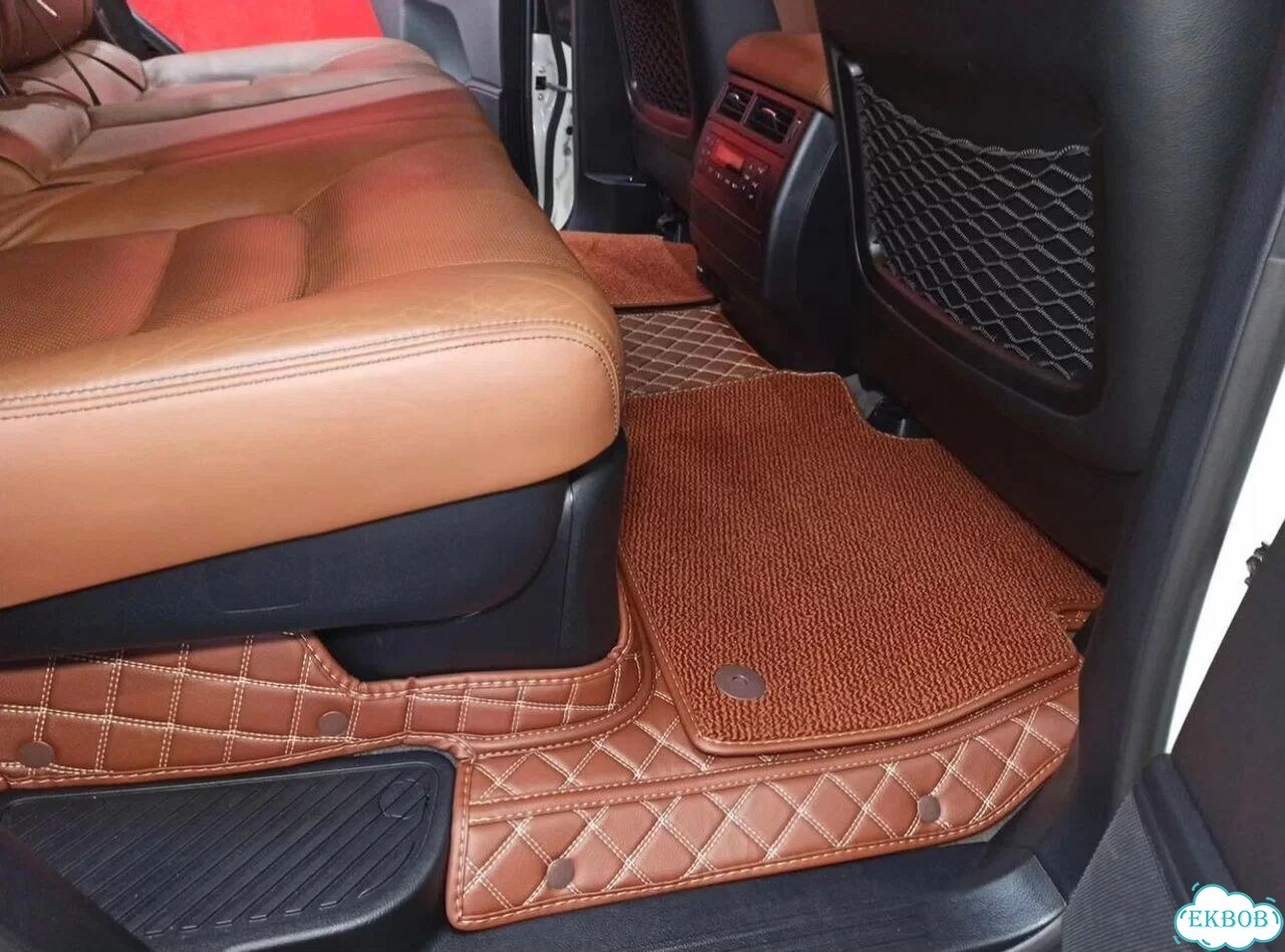 3D коврики из экокожи toyota land cruiser 200 фото 4