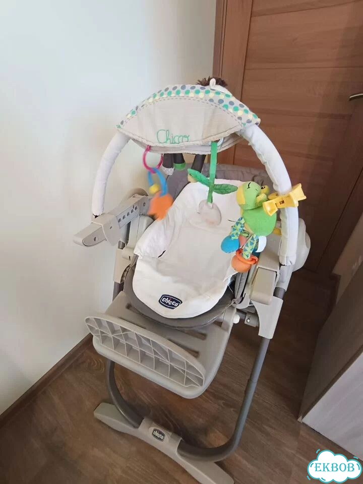 Стульчик для кормления chicco polly magic фото 1