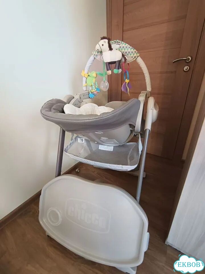 Стульчик для кормления chicco polly magic фото 3