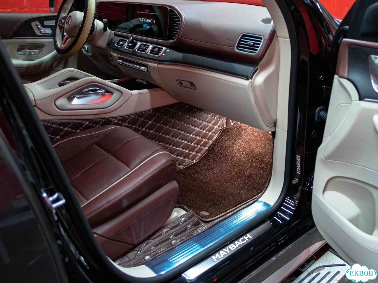 Ковры салона Mercedes-Benz GLS-Maybach фото 1