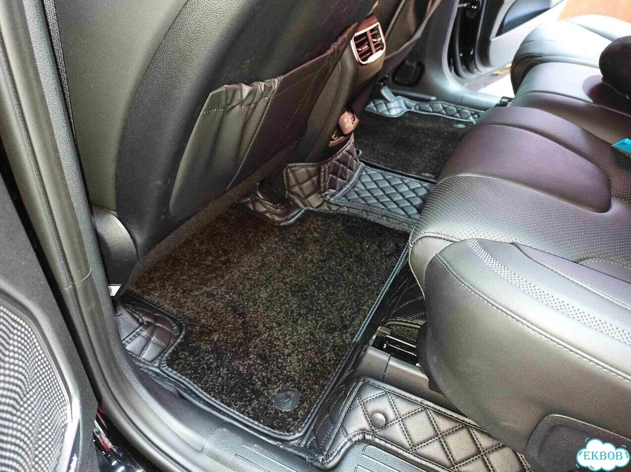 3D коврики из экокожи Hyundai Santa Fe фото 3