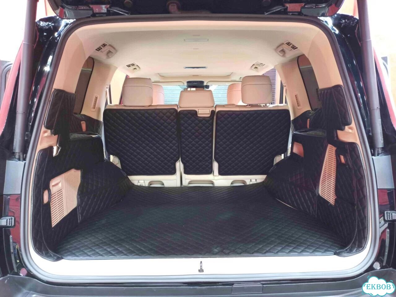 3D коврики из экокожи Toyota Land Cruiser 300 фото 7