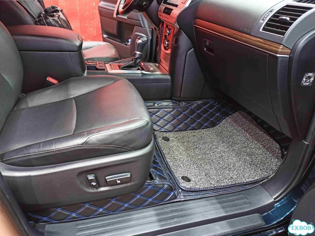 3D коврики из экокожи Toyota Land Cruiser Prado фото 3
