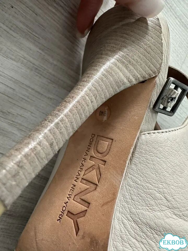 Босоножки натуральная кожа dkny фото 2