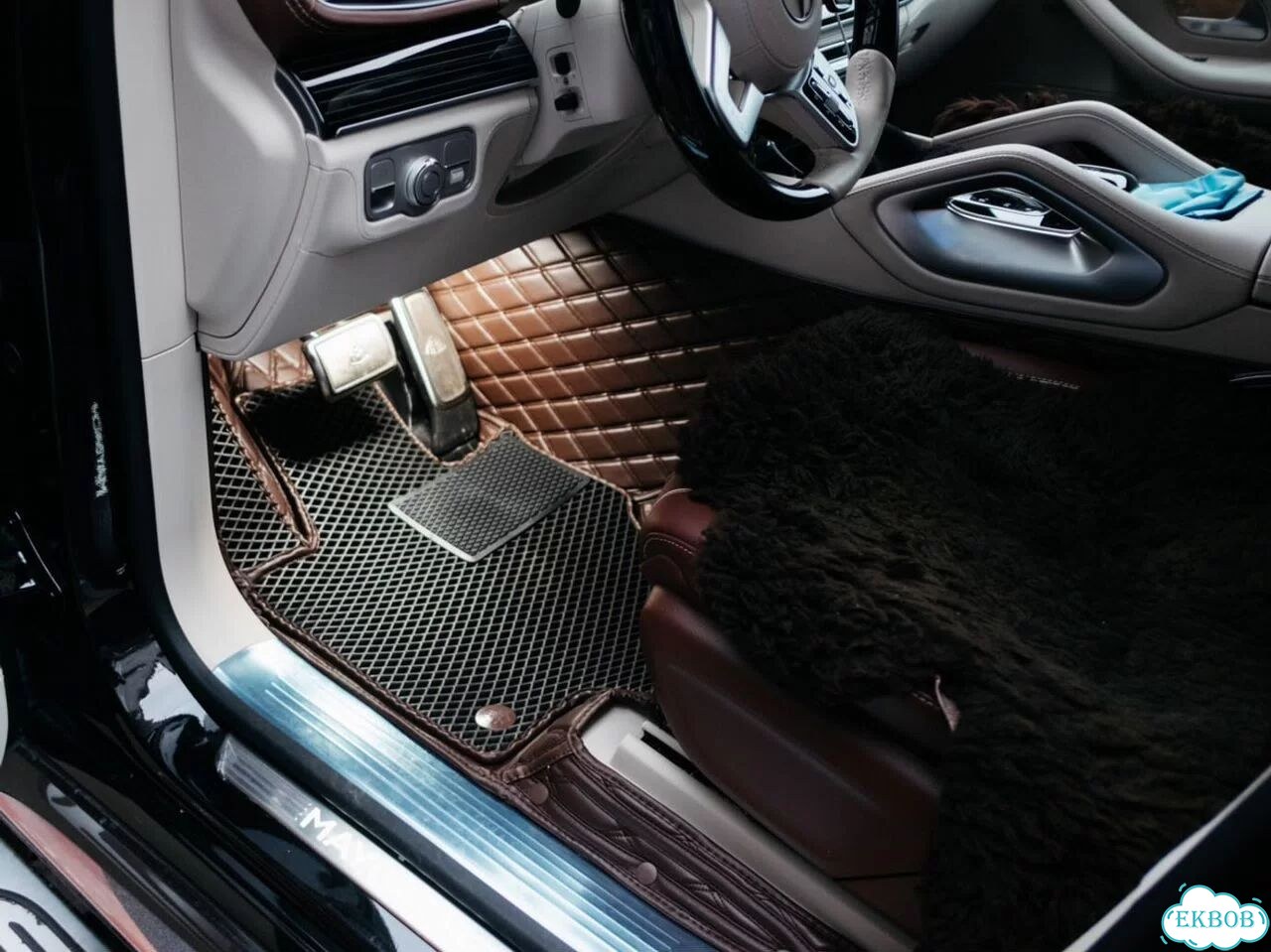 3D коврики Mercedes-Benz GLS-Maybach фото 2