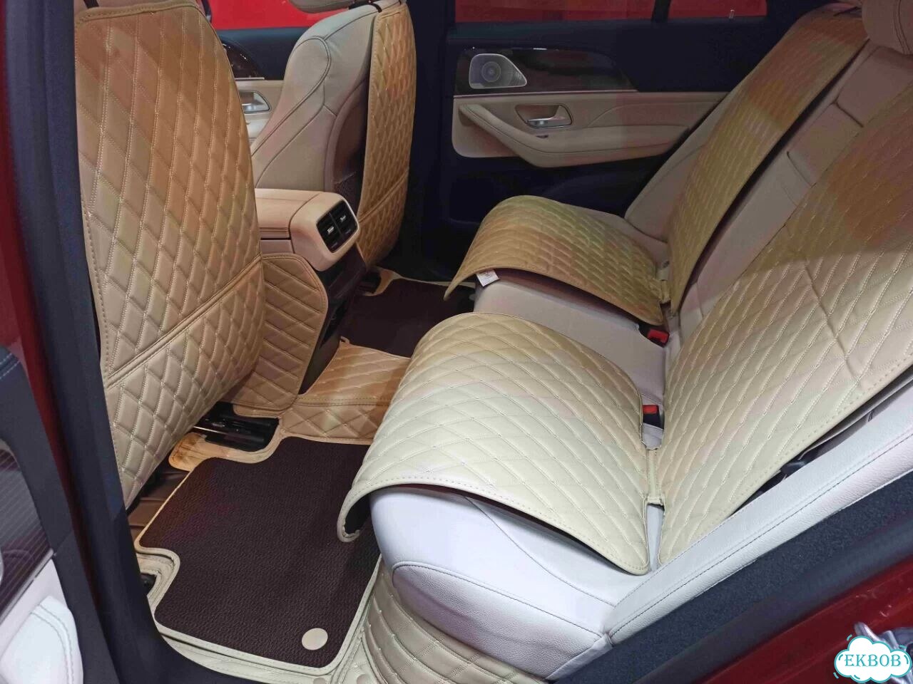 3D коврики из экокожи Mercedes-Benz GL фото 3