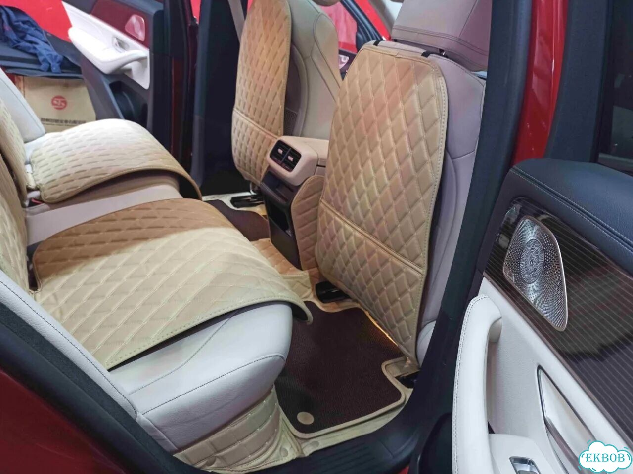 3D коврики из экокожи Mercedes-Benz GL фото 4