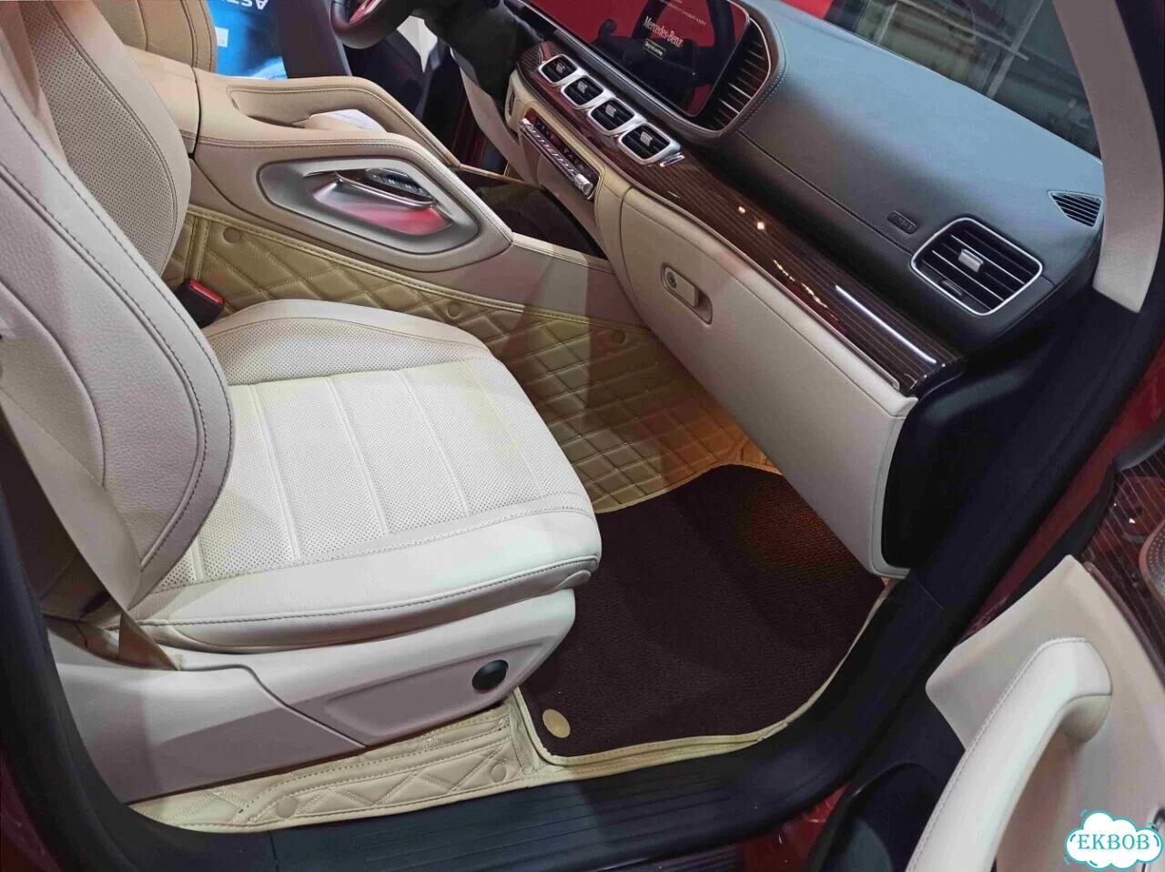 3D коврики из экокожи Mercedes-Benz GL фото 5