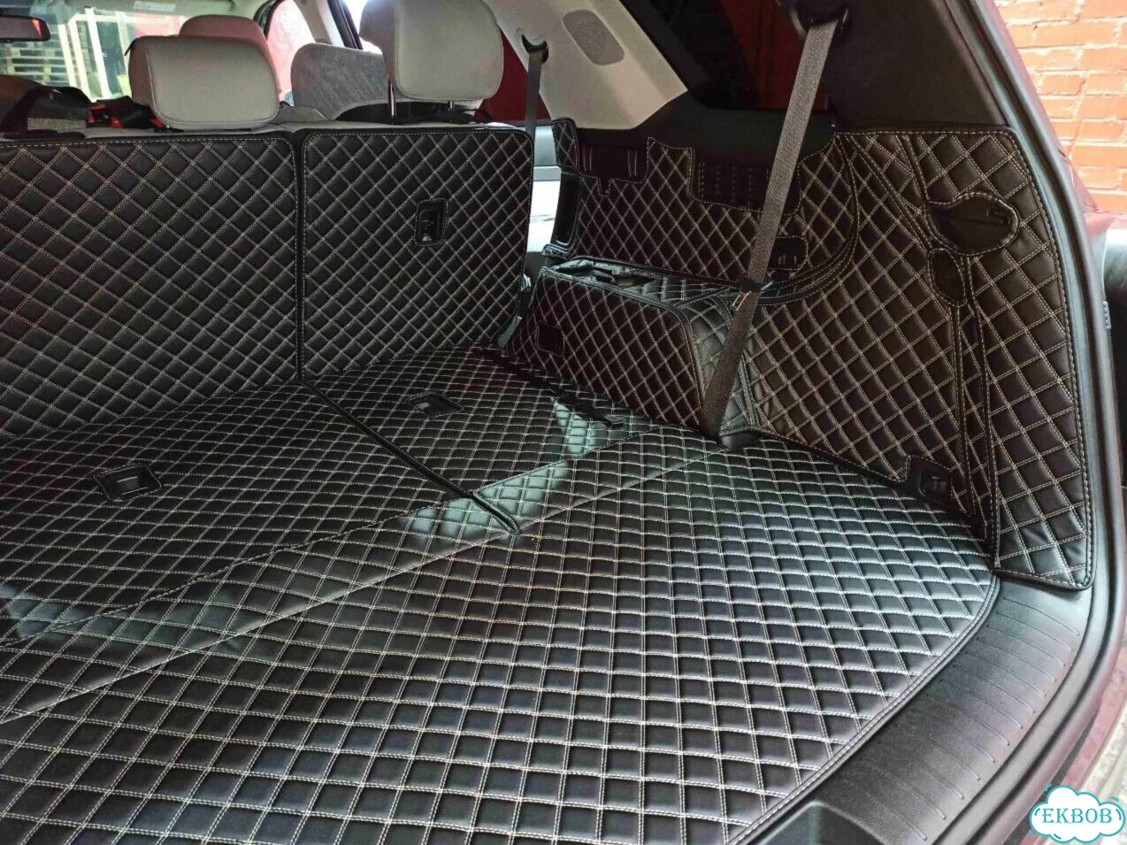 3D коврики из экокожи Hyundai Palisade фото 3