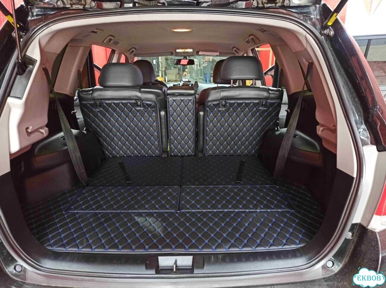 3D коврики из экокожи Toyota Highlander фото 6