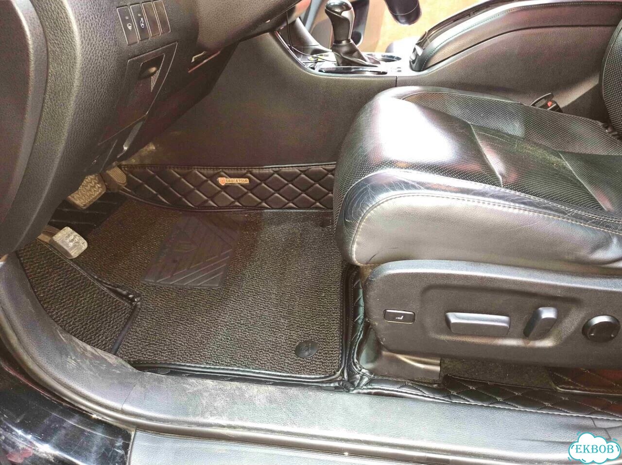 3D коврики из экокожи Toyota Highlander фото 8