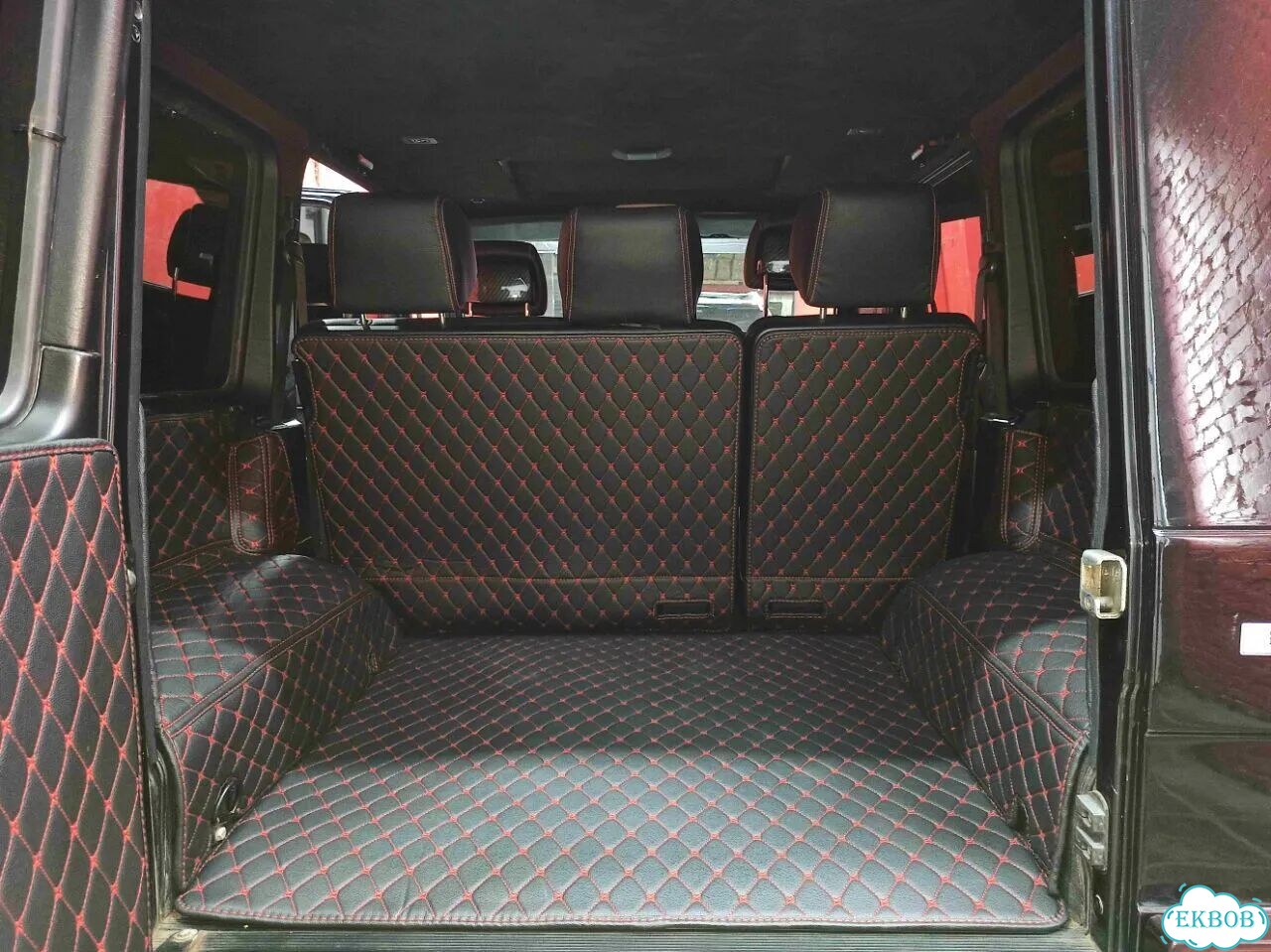 3D коврики из экокожи Mercedes-Benz G-Класс (Гелик) фото 4