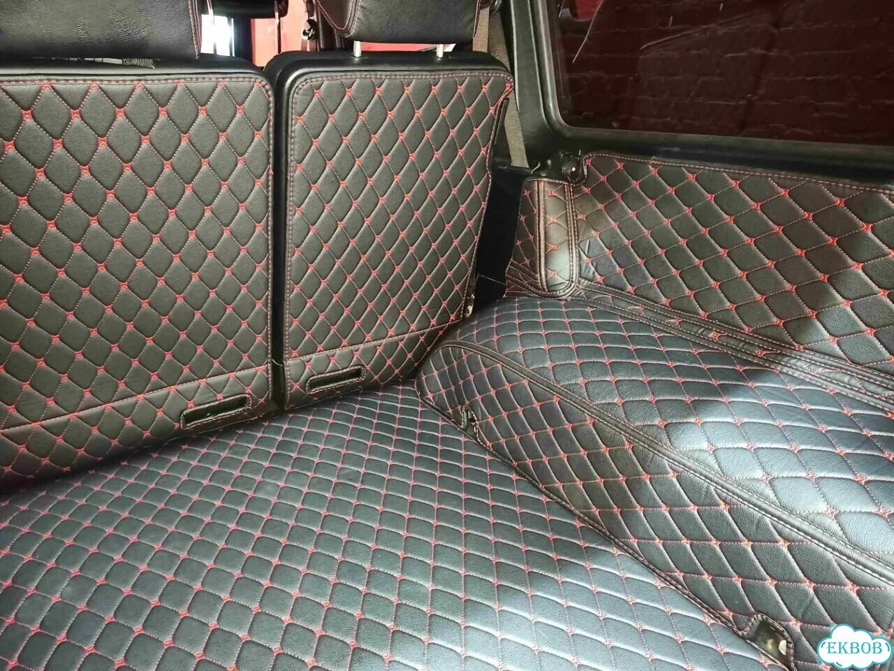 3D коврики из экокожи Mercedes-Benz G-Класс (Гелик) фото 5