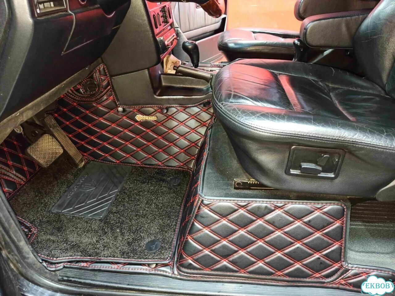 3D коврики из экокожи Mercedes-Benz G-Класс (Гелик) фото 6