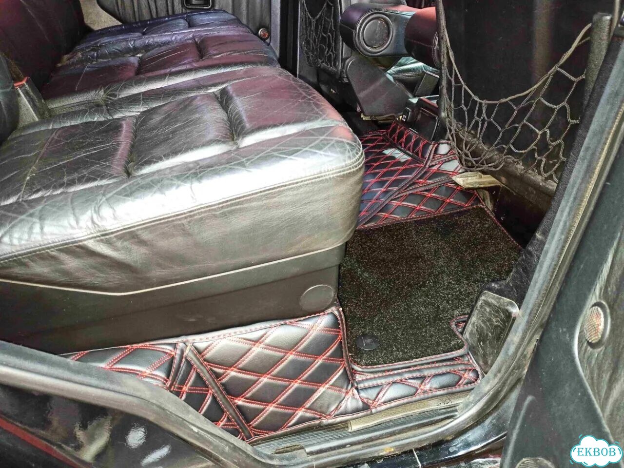 3D коврики из экокожи Mercedes-Benz G-Класс (Гелик) фото 8