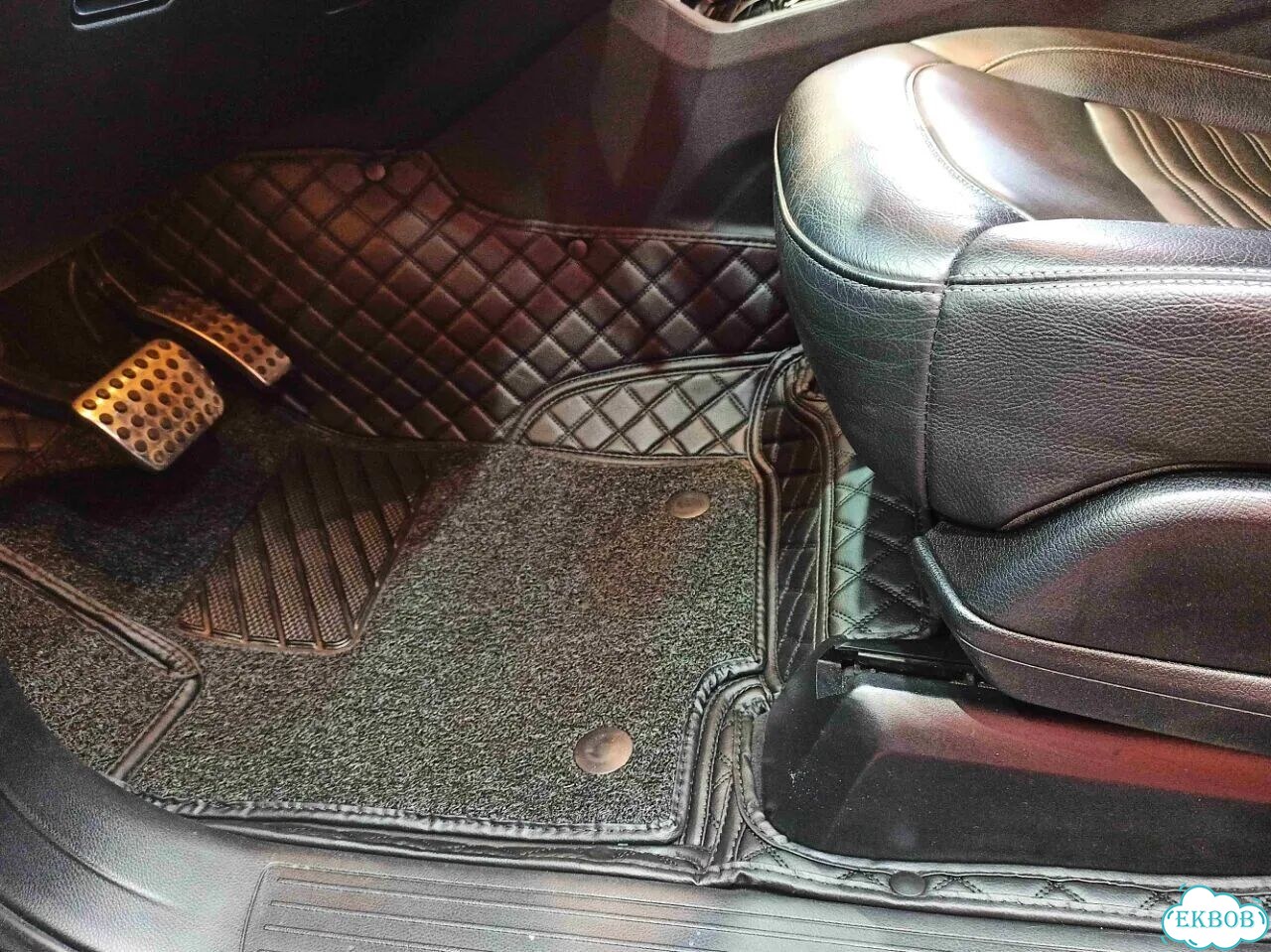 3D коврики из экокожи Mercedes-Benz GLS фото 10