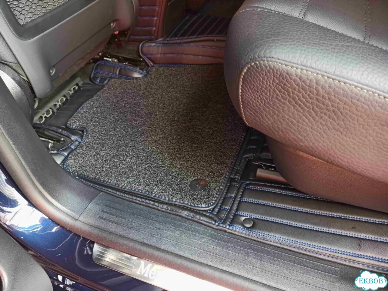 3D коврики из экокожи Mercedes-Benz GLS фото 3