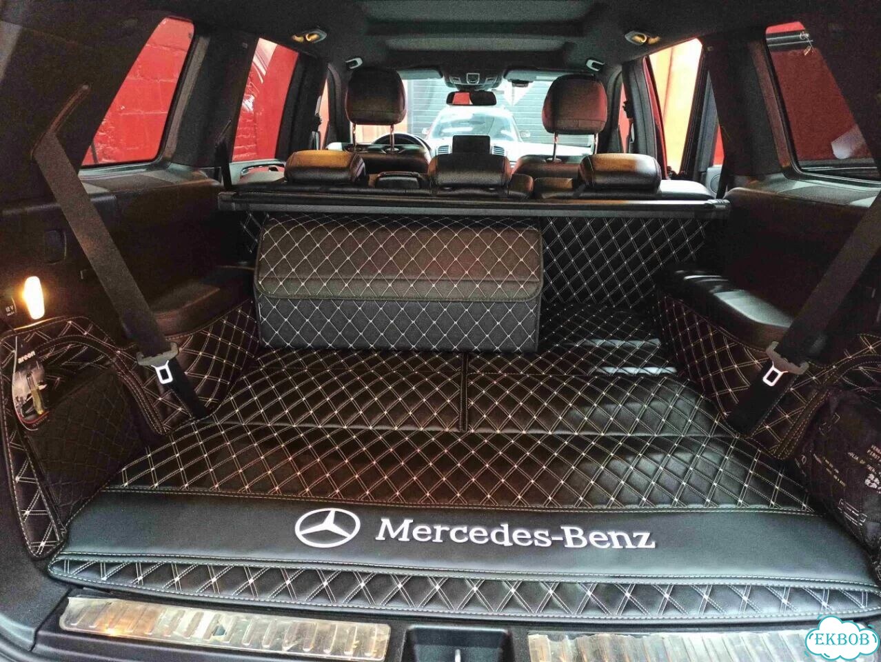 3D коврики из экокожи Mercedes-Benz GLS фото 6