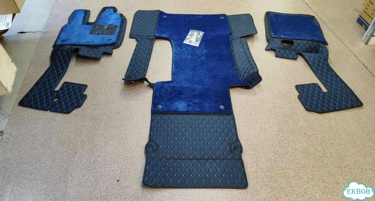 3D коврики из экокожи man tgm фото 1